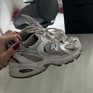 New Balance White Sneakers